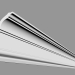 modèle 3D Corniche C339 (200 x 14,1 x 6,4 cm) - preview