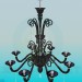 3d model The chandelier in the classical style - preview