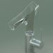 modello 3D Miscelatore monocomando lavabo 140 con bocca in vetro (12116000) - anteprima