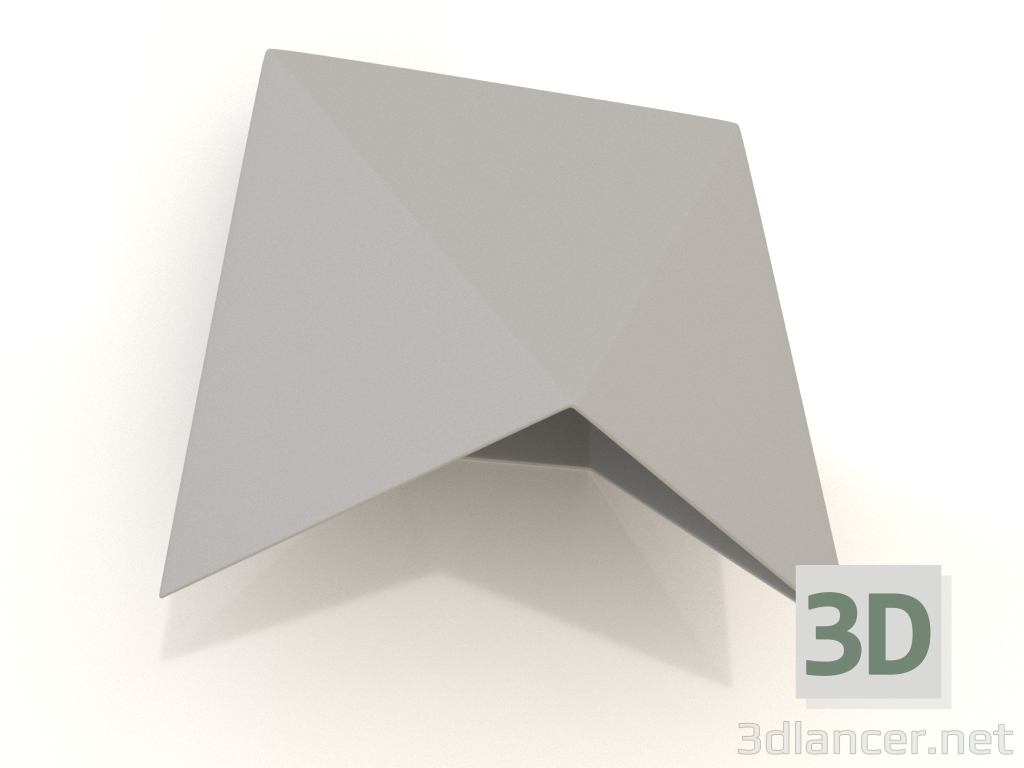 3D modeli Duvar sokak lambası (6526) - önizleme