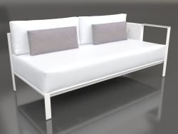Módulo de sofá, seção 1 direita (branco)