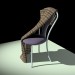 modèle 3D de Chaise violet acheter - rendu