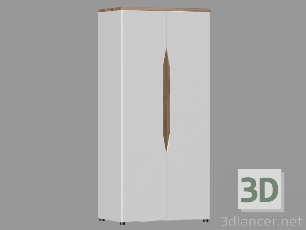 3D Modell Kleiderschrank 2D (TYP TOLS01) - Vorschau