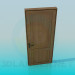 3d модель Дверь деревянная – превью