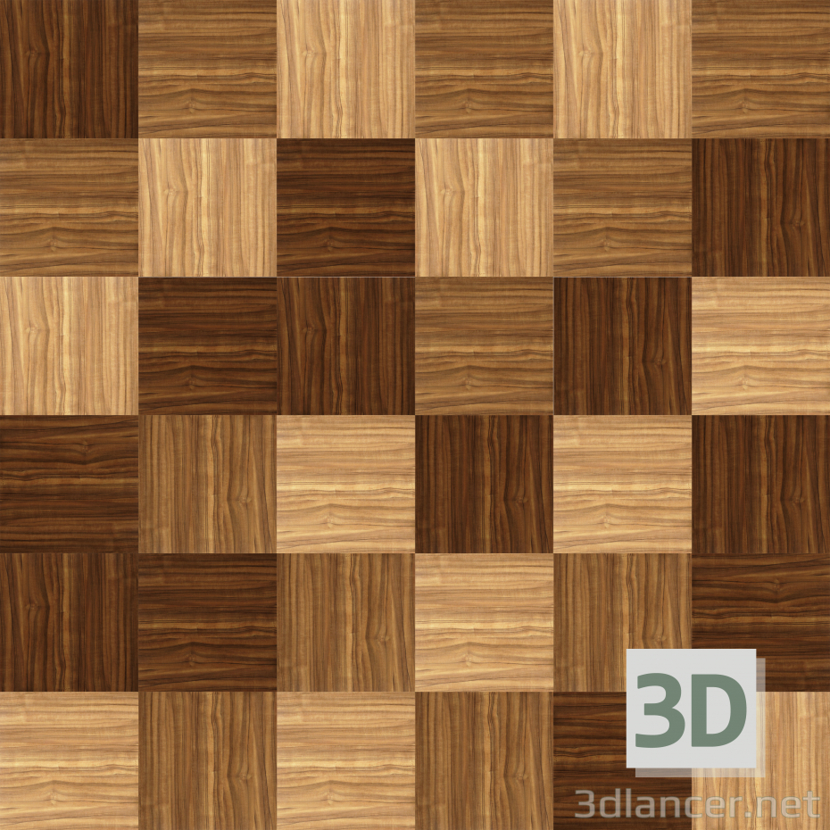 Texture download gratuito di Mosaico in legno_1 - immagine