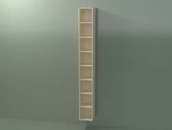 Wall tall cabinet (8DUAFC01, Bone C39, L 24, P 24, H 192 cm)