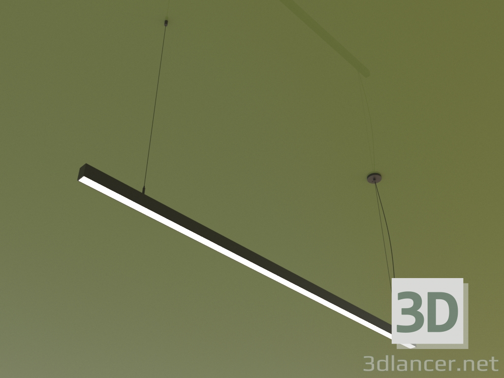 modello 3D Apparecchio LINEAR P4028 (1500 mm) - anteprima