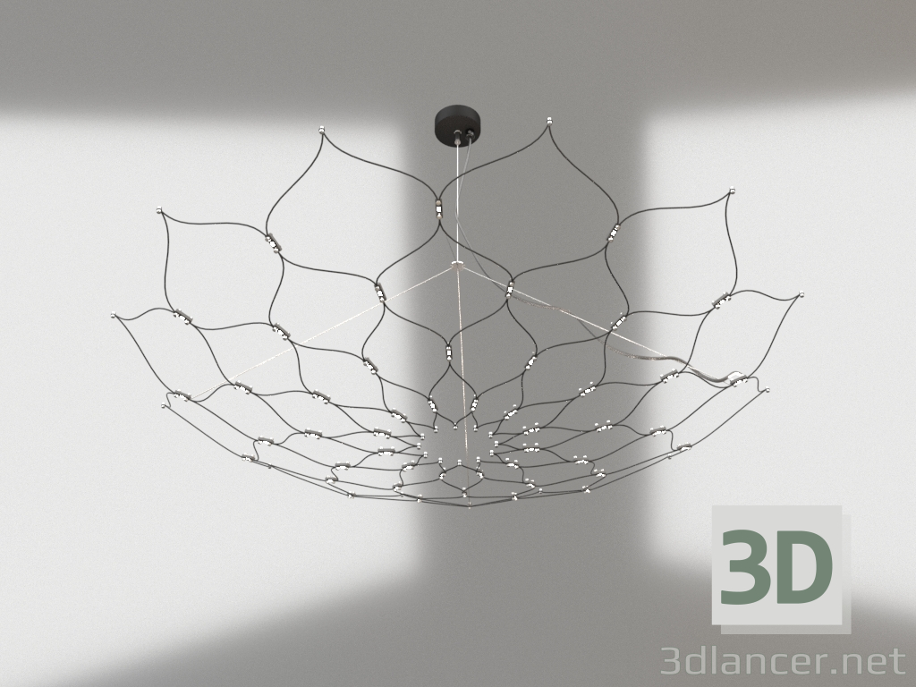 modello 3D Lampada a sospensione INDIANA - anteprima