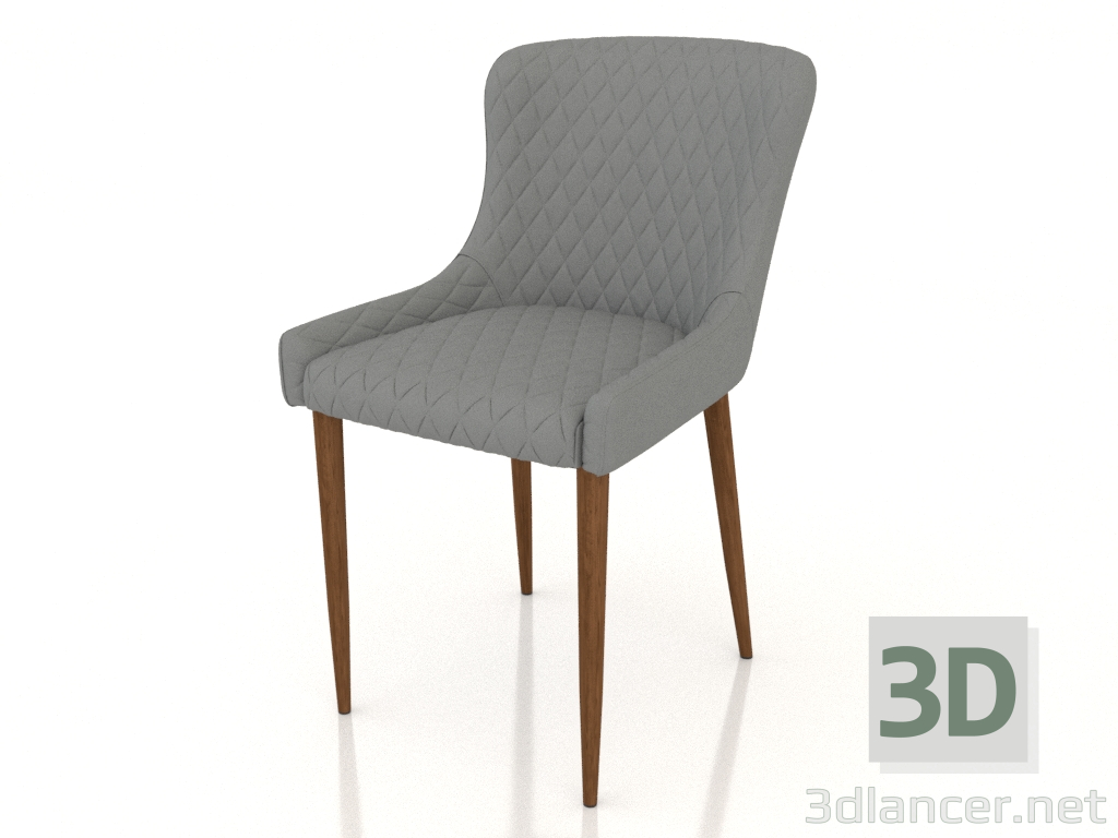 3D Modell Stuhl Whitney (grau) - Vorschau