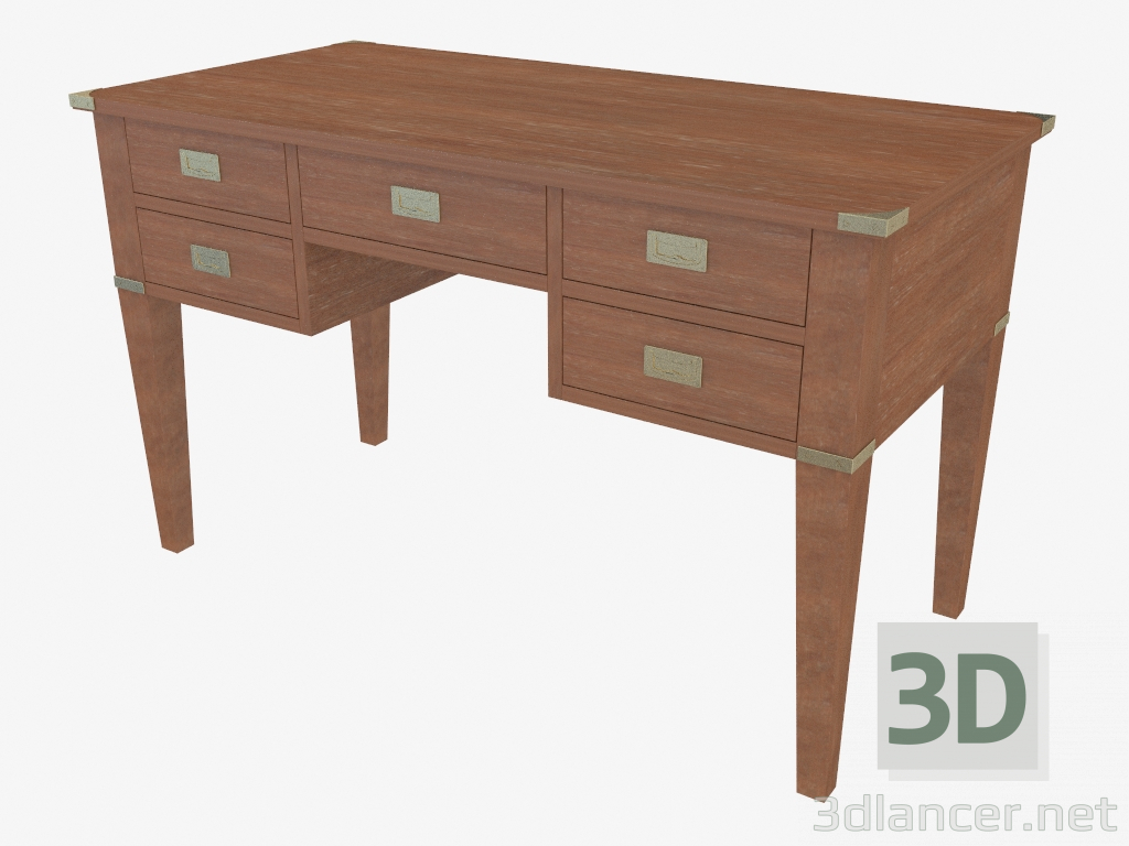 3d model Console with decor - preview