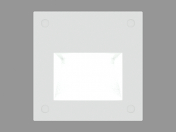 Recessed wall light MINIEOS SQUARE LED (S4610)