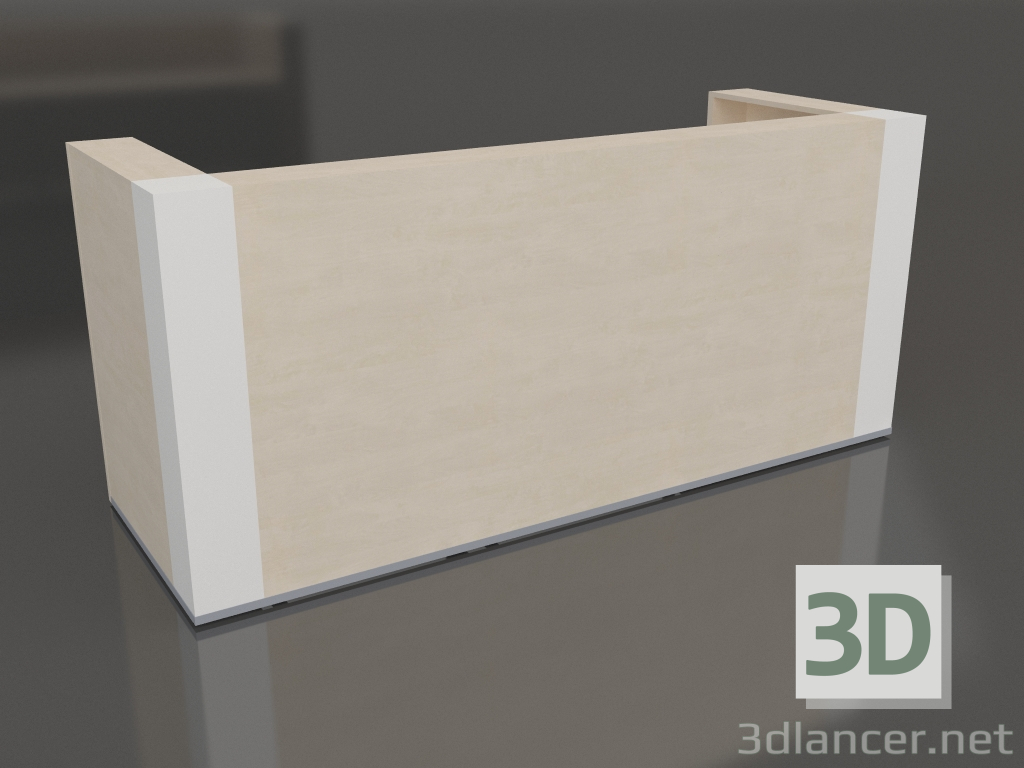 modèle 3D Bureau de réception Tera TRA121 (2440x848) - preview