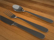 3D Spoon Set