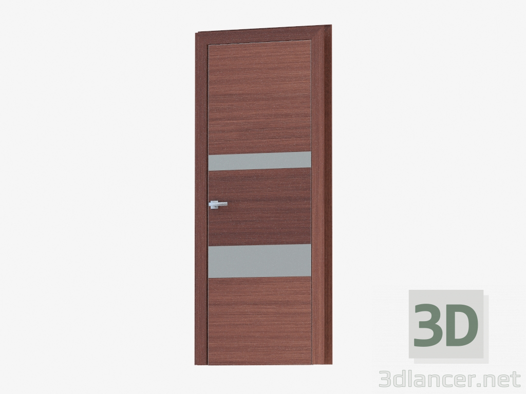 3d модель Двері міжкімнатні (47.31 silver mat) – превью