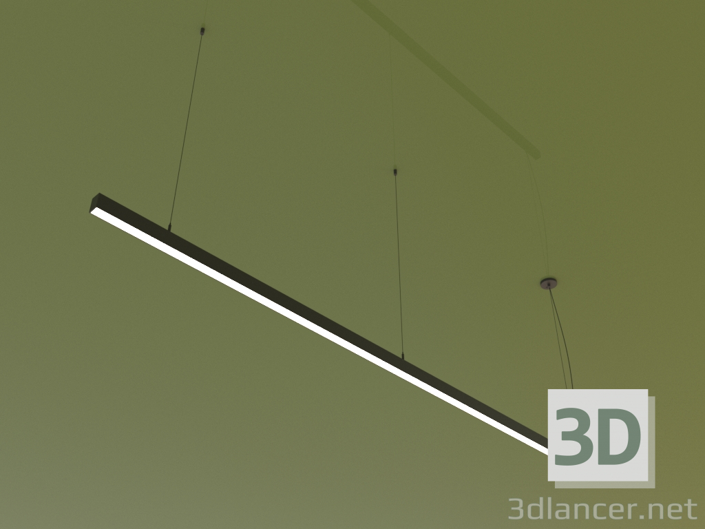 modello 3D Corpo illuminante LINEAR P4028 (2000 mm) - anteprima