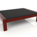modello 3D Tavolino (Rosso vino, DEKTON Domoos) - anteprima