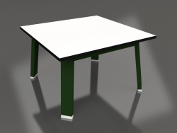 Table d'appoint carrée (Bottle geen, Phenolic)