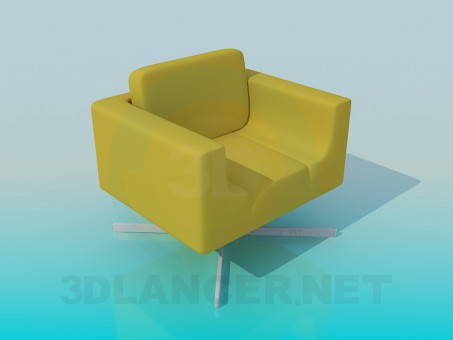 modèle 3D Fauteuil - preview