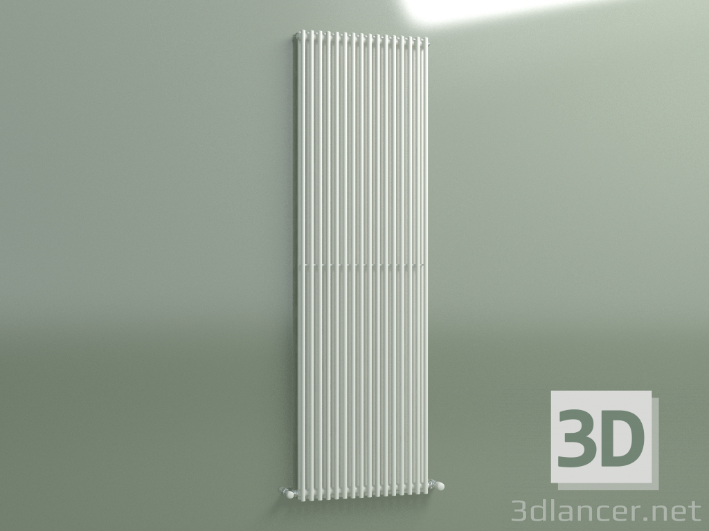 3d модель Радиатор вертикальный ARPA 2 (1820 16EL, Standard white) – превью