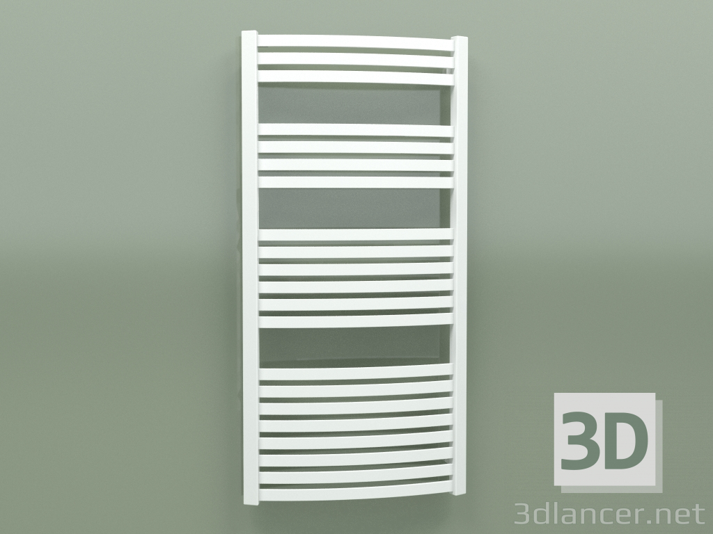 3D modeli Dexter ısıtmalı havlu askısı (WGDEX122060-SX, 1220х600 mm) - önizleme