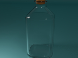 Скляна пляшка
