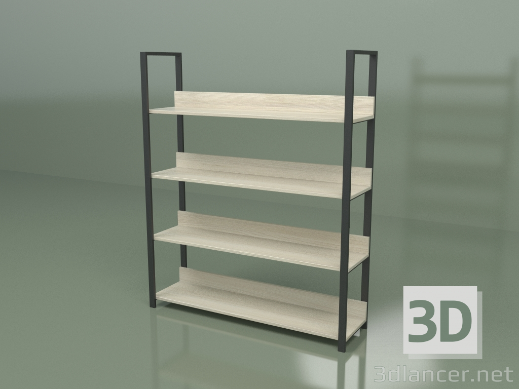 3d model Rack 4 shelves 1350 - preview