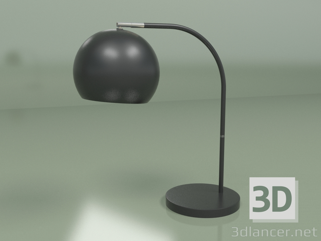 modèle 3D Lampe à poser Sphère (noir) - preview