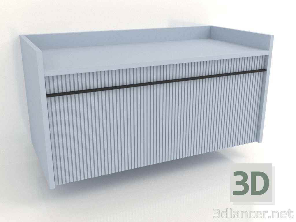 3D modeli Duvar dolabı TM 11 (1065x500x540, mavi gök) - önizleme