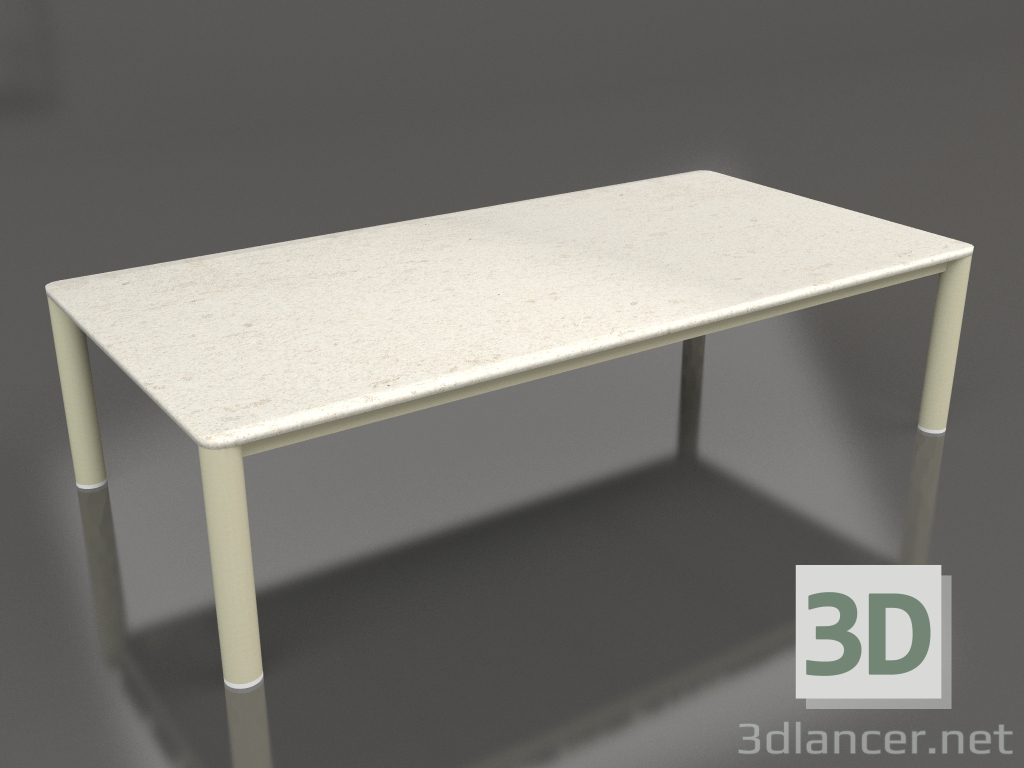 3D modeli Orta sehpa 70×140 (Altın, DEKTON Danae) - önizleme