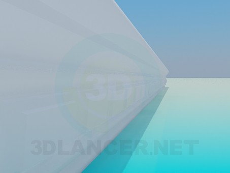 modello 3D Cornici per soffitto - anteprima