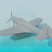 3D modeli WW2 Uçak - önizleme