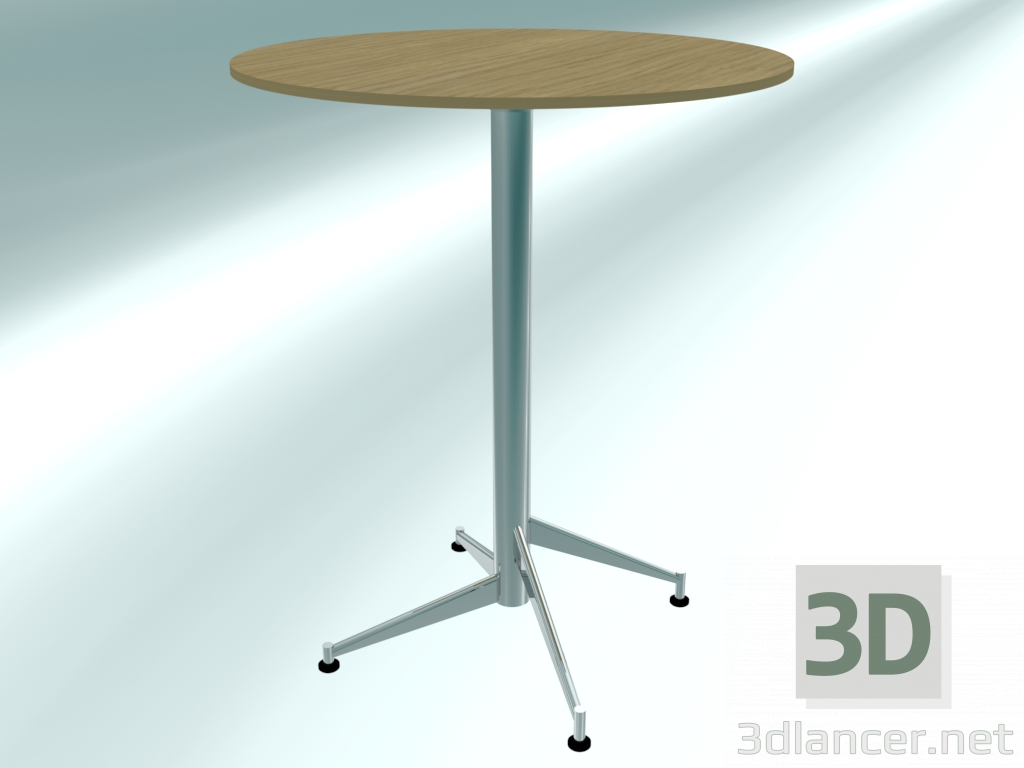3D modeli Katlanır masa sehpaları SELTZ big high (Ø90 H110 katlanmamış) - önizleme