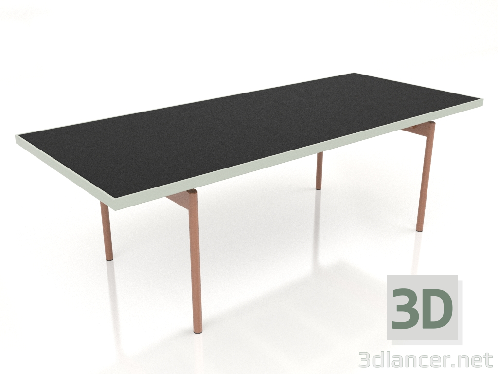 modello 3D Tavolo da pranzo (Grigio cemento, DEKTON Domoos) - anteprima