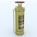 3d model Vintage fire extinguisher - preview