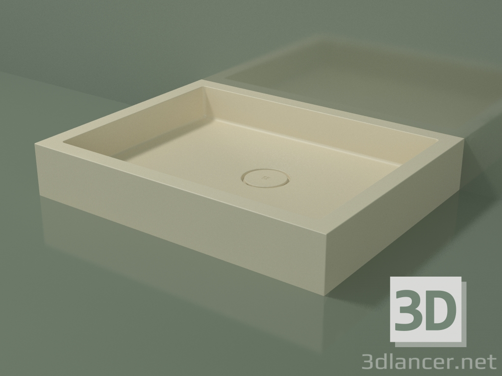 modèle 3D Receveur de douche Alto (30UA0110, Bone C39, 90x70 cm) - preview