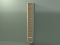 Wall tall cabinet (8DUAFD01, Bone C39, L 24, P 36, H 192 cm)