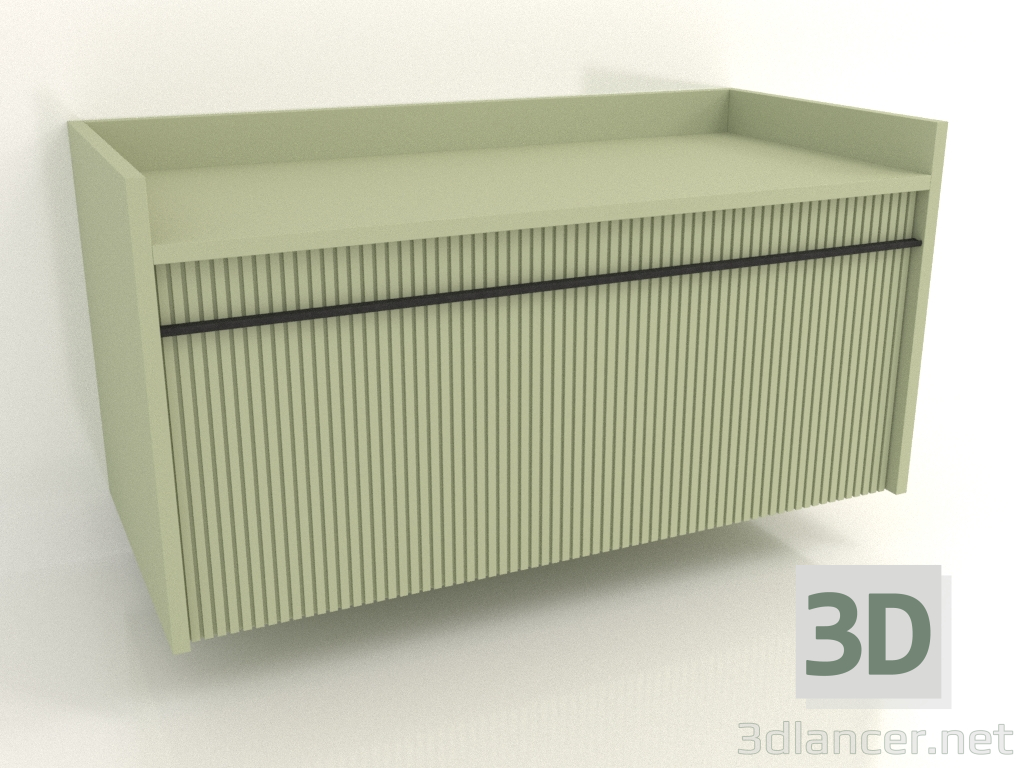 3D Modell Hängeschrank TM 11 (1065x500x540, hellgrün) - Vorschau