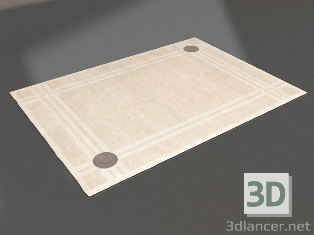 3D Modell Teppich (C352) - Vorschau