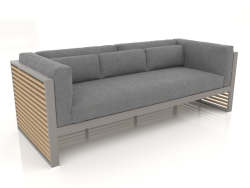 3-seater sofa (Quartz gray)