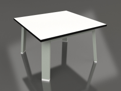 Tavolino quadrato (Grigio cemento, Fenolico)