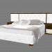 3d Bed Glamour model buy - render