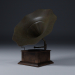3d gramophone model buy - render