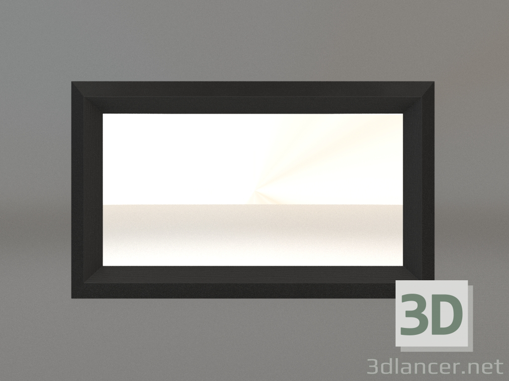 modello 3D Specchio ZL 06 (750х450, legno nero) - anteprima