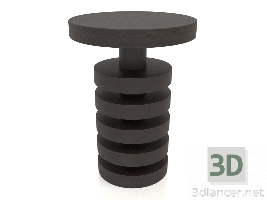 modèle 3D Table basse JT 04 (D=400x550, bois marron foncé) - preview