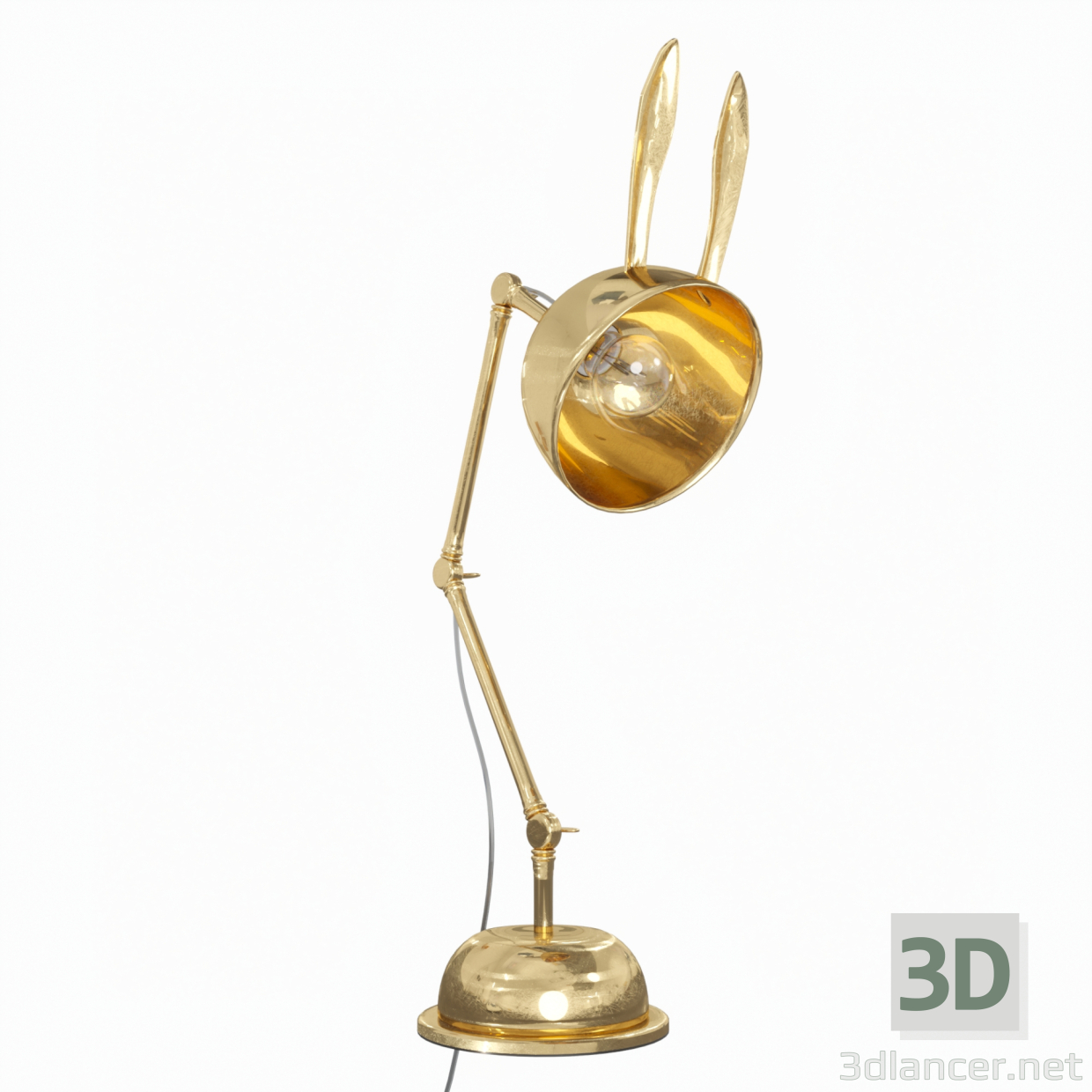 3d Table lamp Zeters by Romatti model buy - render