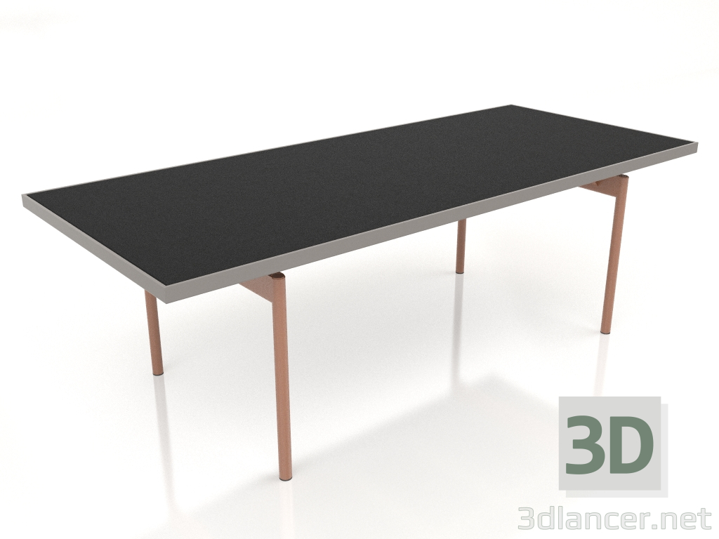 3D modeli Yemek masası (Kuvars grisi, DEKTON Domoos) - önizleme