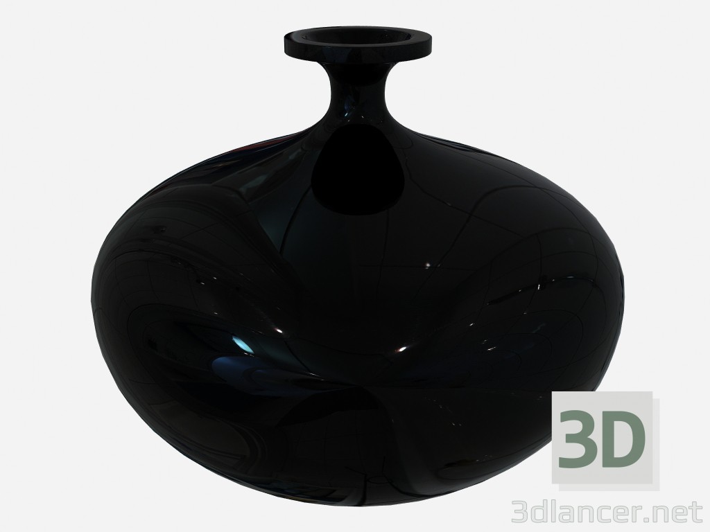 3D Modell Dekorative Vase Art Deco 2 - Vorschau