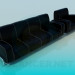 3D modeli Koltuklar ve sandalyeler - önizleme