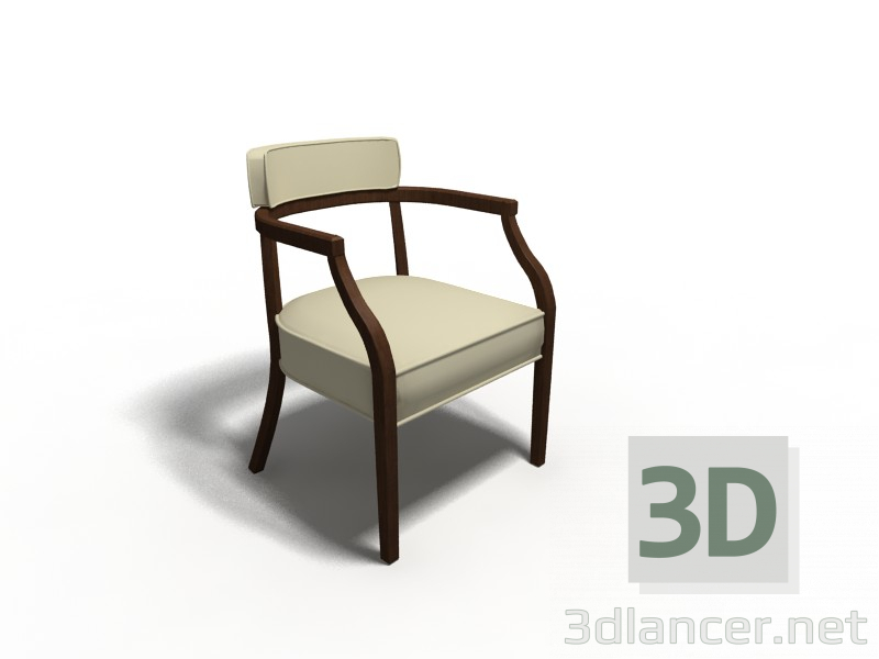 3 डी मॉडल डरपोक कुर्सी - पूर्वावलोकन