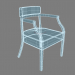 3 डी मॉडल डरपोक कुर्सी - पूर्वावलोकन